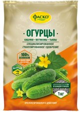 Удобрение гранулированное минеральное сухое Огурцы Фаско® 1кг. (20шт.)